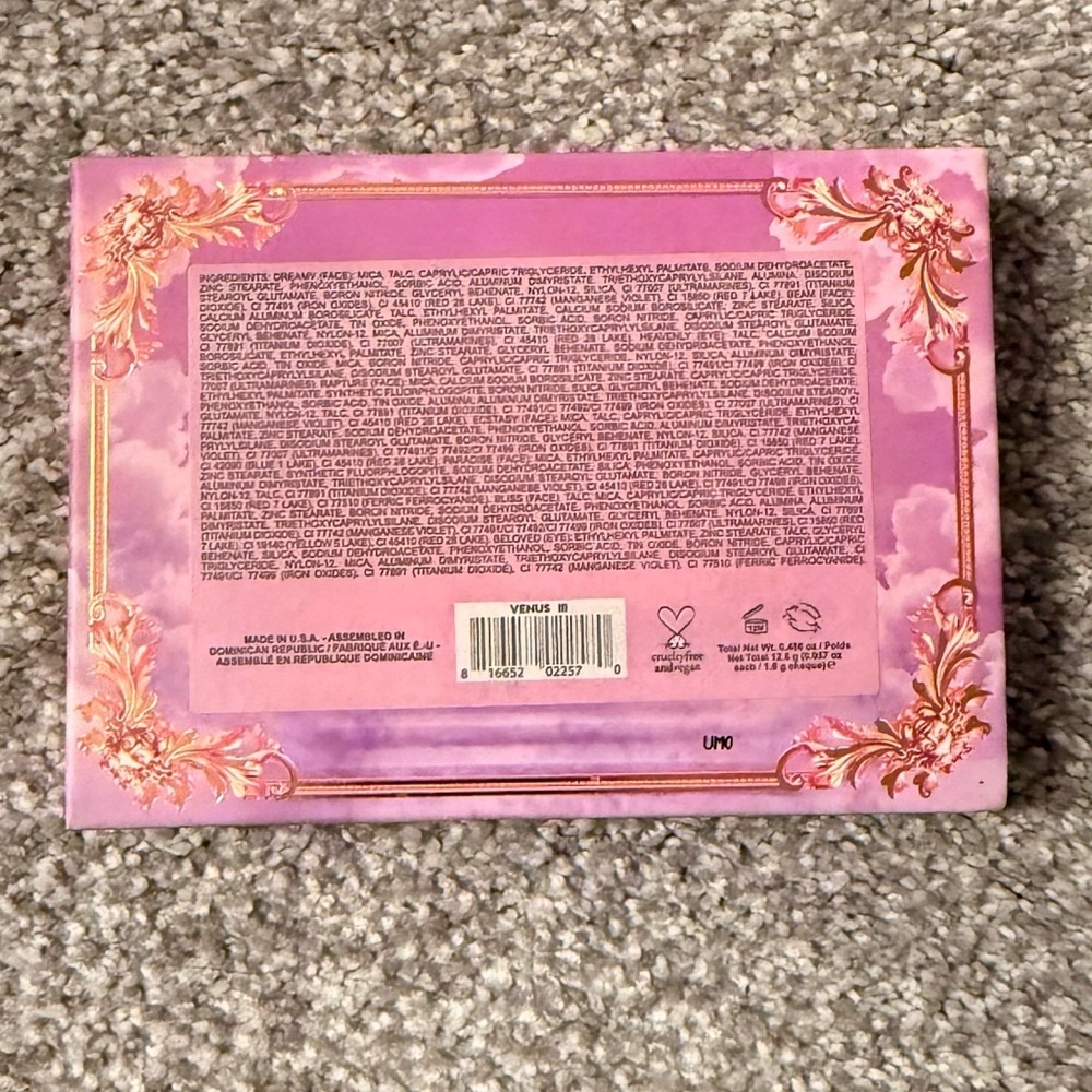 Lime Crime Venus III Eyeshadow Palette - Pink and Purple Hues - Picture 4 of 4